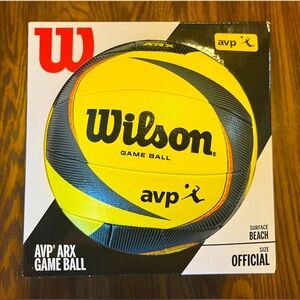 Wilson Yellow and Black AVP Game Ball